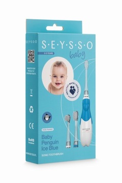Звуковая зубная щетка SEYSSO Baby Penguin Blue