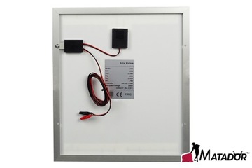 PASTUCH ELEKTRYCZNY bateria słoneczna SOLARNY ŁADOWARKA DO AKUMULATORA 20W