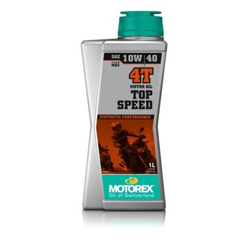 OLEJ SILNIKOWY MOTOREX TOP SPEED 4T 10W40 1L