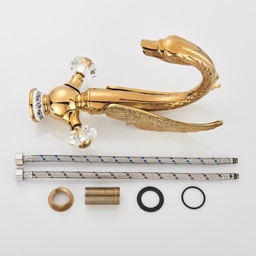 НАСТОЛЬНАЯ РАКОВИНА НА НАСТОЛЬНИКЕ GLAMOUR BRASS WATHROOM FACTOR, GOLDEN ARI