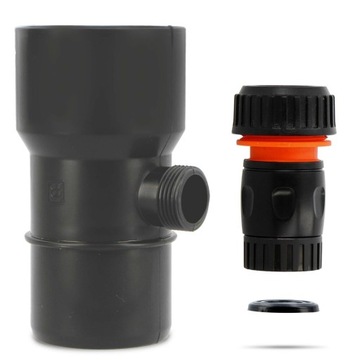 ДОЖДЕВОЙ УБОРНИК 63 ММ ДОЖДЕВОЙ СБОРНИК ЖЕЛОБ ДЛЯ ВОССТАНОВЛЕНИЯ ГРАФИТ