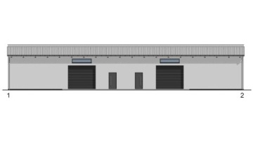 PROJEKT BUDYNKU GOSPODARCZEGO GJ18