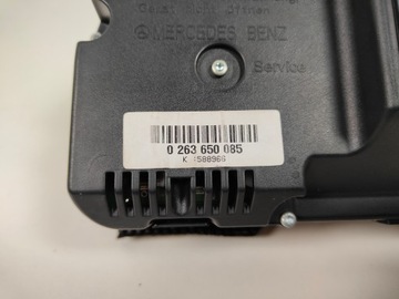 MERCEDES S TŘÍDA FACELIFT W221 DIESEL PŘÍSTROJOVÁ DESKA BUDÍKY 1036906653 0263650085