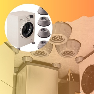 АНТИВИБРАЦИОННЫЕ ПОДУШКИ ДЛЯ СТИРАЛЬНОЙ МАШИНЫ, РЕЗИНОВЫЕ НОЖКИ