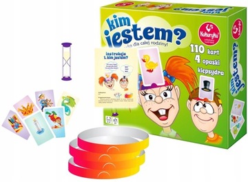 КТО Я? Веселая семейная игра УГАДАЙ ОБРАЗОВАТЕЛЬНАЯ ИГРА-УГАДАЙТЕ