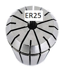 TULEJA ZACISKOWA ER25 fi 9mm PRECYZJA 0,015