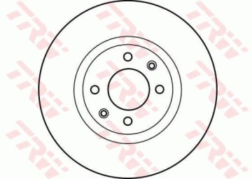 ПЕРЕДНИЕ ДИСКИ+КОЛОДКИ TRW PEUGEOT 207 208 266MM