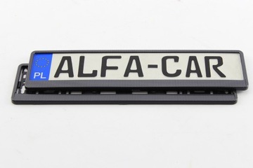 2 X УГЛЕРОДНЫЕ РАМКИ НОМЕРНОГО ЗНАКА + 2 комплекта. БЕСПЛАТНЫЕ винты!!!