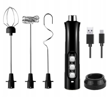 ЭЛЕКТРИЧЕСКИЙ Вспениватель молока, кофемолка, миксер