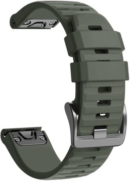 KHAKI Silikonowy Pasek Garmin FENIX 5S QuickFit