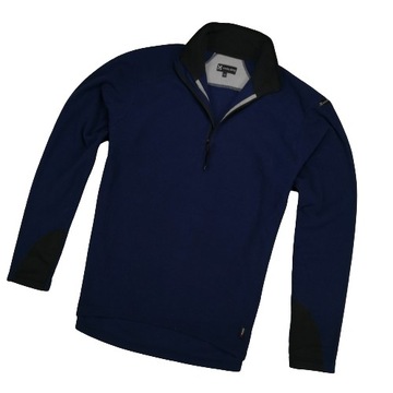 HAGLOFS MĘSKI POLAR XXL ROZPINANY 1/4 ZIP POLARTEC WIOSNA
