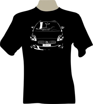 KOSZULKA T-shirt z nadrukiem fiat BRAVO 2 front