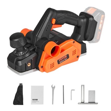 VEVOR Strugarka Ręczna 20V Strugarka O Szerokości 82MM 16500OBR/MIN