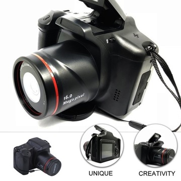 Цифровая камера Портативная видеокамера с 16-кратным зумом