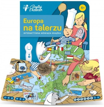 CZYTAJ Z ALBIKIEM KSIĄŻKA EUROPA NA TALERZU