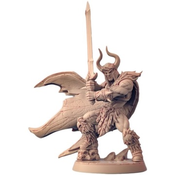 AG Фигурка лидера варваров с мечом из РПГ