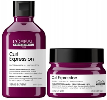 Loreal CURL EXPRESSION Szampon 300 + Maska 250