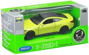 WELLY METALOWE AUTO MODEL AUTA BMW M4 OTW.DRZWI