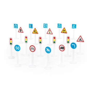Zestaw znaków drogowych