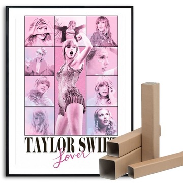 PLAKAT A4 21x29,7cm TAYLOR SWIFT THE ERAS TOUR Prezent dla Fana Mix Wzorów