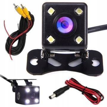 Kamera cofania parkowania VIDEO RCA LED IR NOC