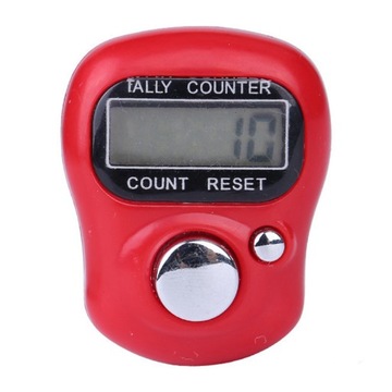 Mini Stitch Marker and Row Finger Ring Counter LCD