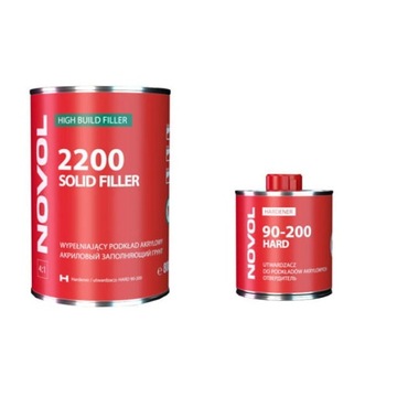 NOVOL N 2200 SOLID FILLER podkład akrylowy szary