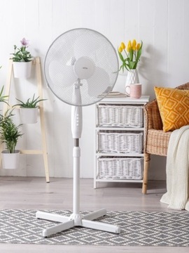 HOFFEN Отдельностоящий вентилятор FS40-4 белый