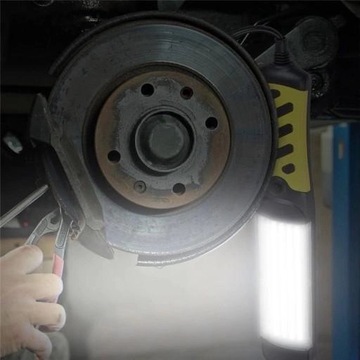 СВЕТОДИОДНАЯ ЛАМПА ДЛЯ МАСТЕРСКОЙ МОЩНАЯ ГАРАЖНАЯ ЛАМПА МАГНИТНЫЙ КАБЕЛЬ РАБОЧЕГО КРЮКА