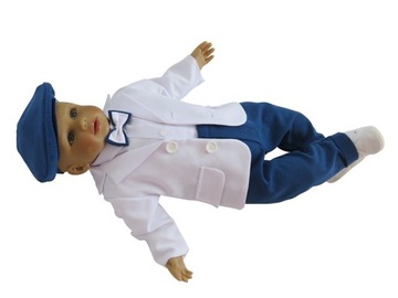 БЕЛЫЙ КРЕЩЕННЫЙ ЖАКЕТ СВАДЕБНЫЙ КРЕЩЕННЫЙ КОСТЮМ