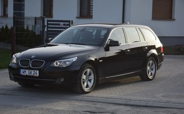 BMW Seria 5 E60 Touring 525 d 197KM 2008 BMW Seria 5 3.0D Xenon Navi 2KPL Alu Sprowa...