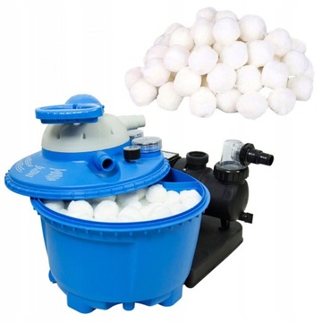 Фильтрация POOL Шарики FILTER для насосов INTEX BESTWAY SAND 700г