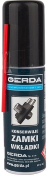 Preparat do konserwacji zamków kłódek GERDA 25ml Produkcja BRUNOX! HIT!