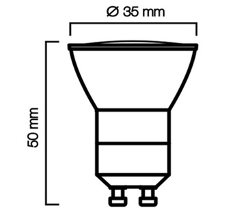 СВЕТОДИОДНАЯ ЛАМПОЧКА LEDSYSTEMS GU11 3W 3000K 270лм