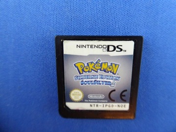Очень хорошая дискета POKEMON SILBERNE EDITION SOULSILVER - NINTENDO DS