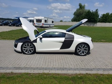 Audi R8 I Coupe 4.2 V8 FSI 420KM 2007 Audi R8 4.2 R Tronic Carbon B&amp;O Salon Polska, zdjęcie 11