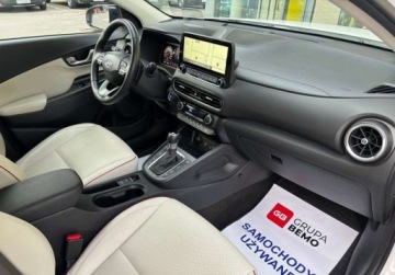 Hyundai Kona I Crossover Facelifting 1.6 T-GDI 198KM 2021 Hyundai Kona 1.6 T-GDI 198KM 7DCT AWD Premium Pakiet Leather LED SalonPL S, zdjęcie 22