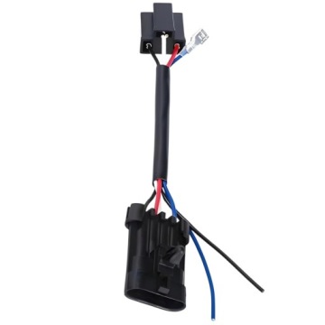 Адаптер лампы H4 для Harley Davidson, не обрезайте оригинальные кабели