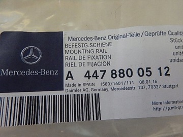 MERCEDES V VIANO W447 LEVÝ VÝZTUHA ZADNÍ A4778800512