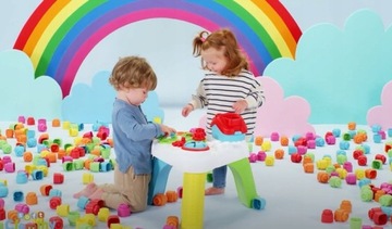 СЕНСОРНЫЙ СТОЛ ДЛЯ ДЕТЕЙ 8, 9, 10, 11 МЕСЯЦЕВ - БОЛЬШИЕ МЯГКИЕ БЛОКИ