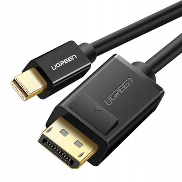 КАБЕЛЬ UGREEN CABLE MINI DISPLAYPORT - DISPLAYPORT 1,5M ОРИГИНАЛЬНОЕ КАЧЕСТВО