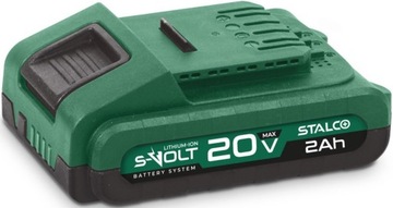 Akumulator Li-Ion Stalco 20V 2 Ah S-VOLT