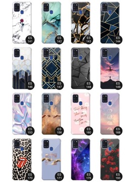 Толстый хрустальный чехол для Samsung Galaxy A21s + стекло 9H