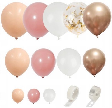 Декоративная гирлянда на крещение, день рождения, набор воздушных шаров