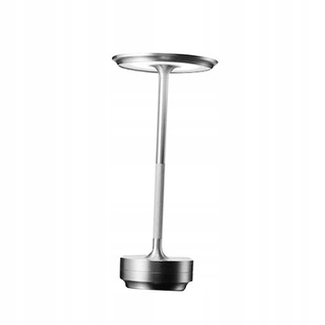 Lampka Biurkowa Lampy Biurowe LED Srebrna
