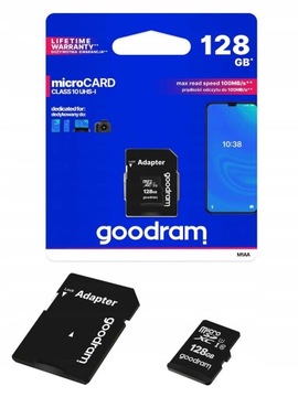 KARTA PAMIĘCI 128GB do XIAOMI REDMI NOTE 9 9 PRO