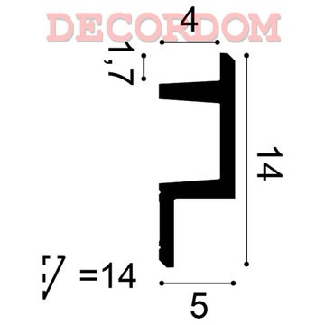 C383 Orac Decor осветительная планка