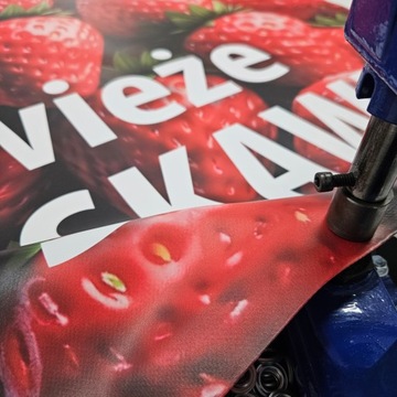 Trwały Baner Reklamowy PELLET OPAŁOWY SPRZEDAM 200x100cm Mocny, Plandeka