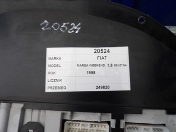 FIAT MAREA VÍKEND BUDÍKY PŘÍSTROJOVÁ DESKA 1,8B