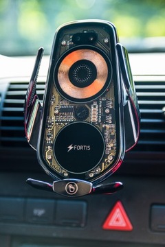 АВТОМОБИЛЬНЫЙ ДЕРЖАТЕЛЬ FORTIS С ИНДУКЦИОННЫМ ЗАРЯДКОМ ДЛЯ АВТОМОБИЛЯ НА ТЕЛЕФОН